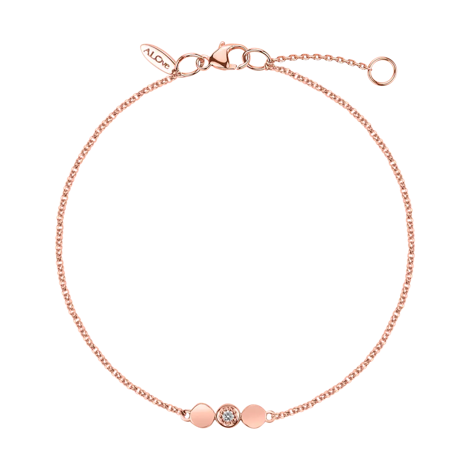 Diamond bracelet Sparkling Circles