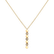 Diamond necklace Long Shiny Dots2