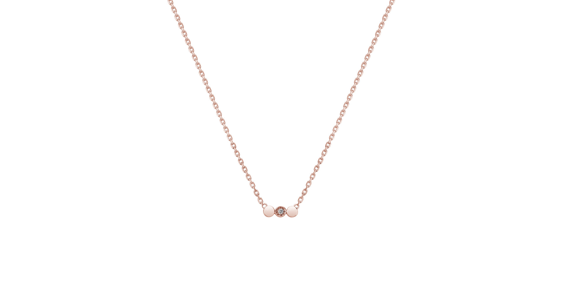 Diamond necklace Glossy Dots