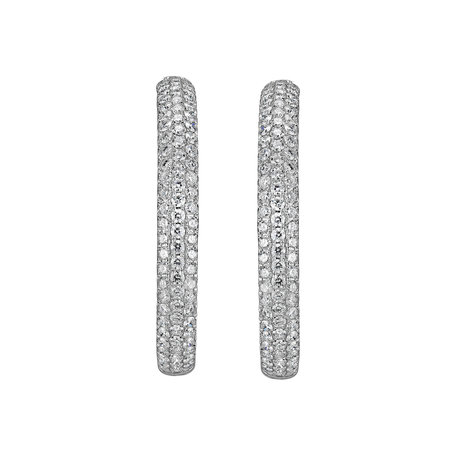 Diamond earrings Eclipse