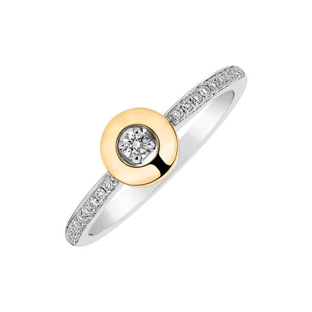 Diamond ring Moon Opus