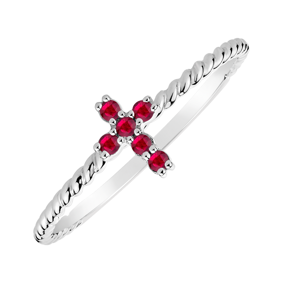 Ring with Ruby Wonder Passion