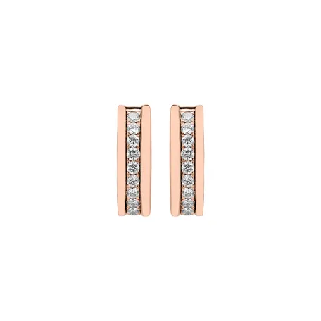 Diamond earrings Ray of Light