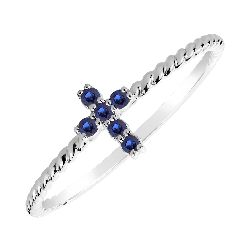 Ring with Sapphires Wonder Passion