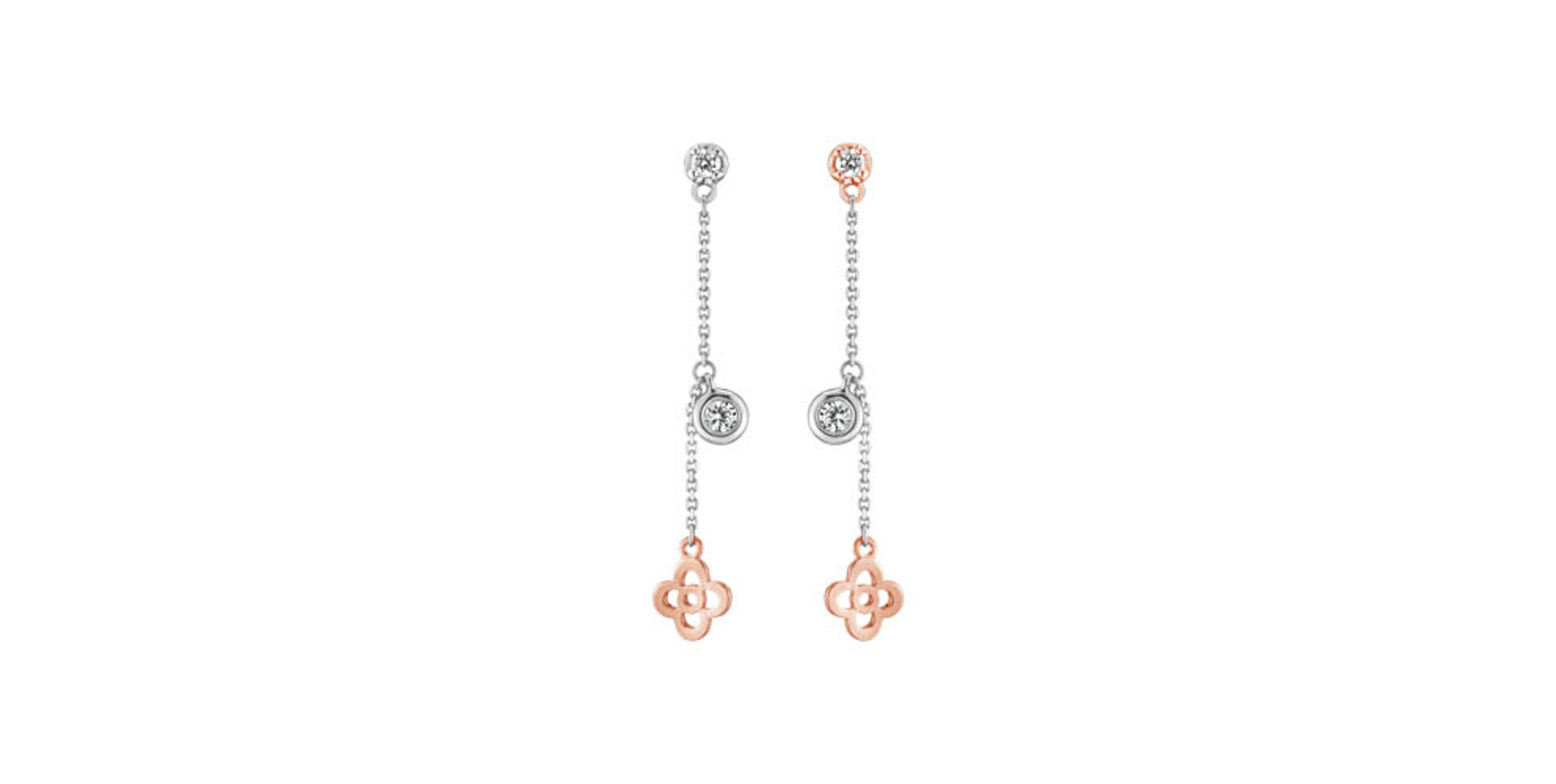Diamond earrings Ethereal Bliss