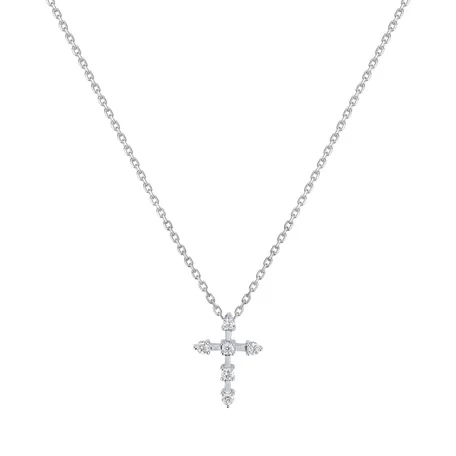 Diamond necklace Sparkling Cross