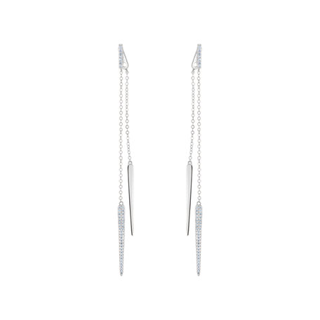 Diamond earrings Calyx