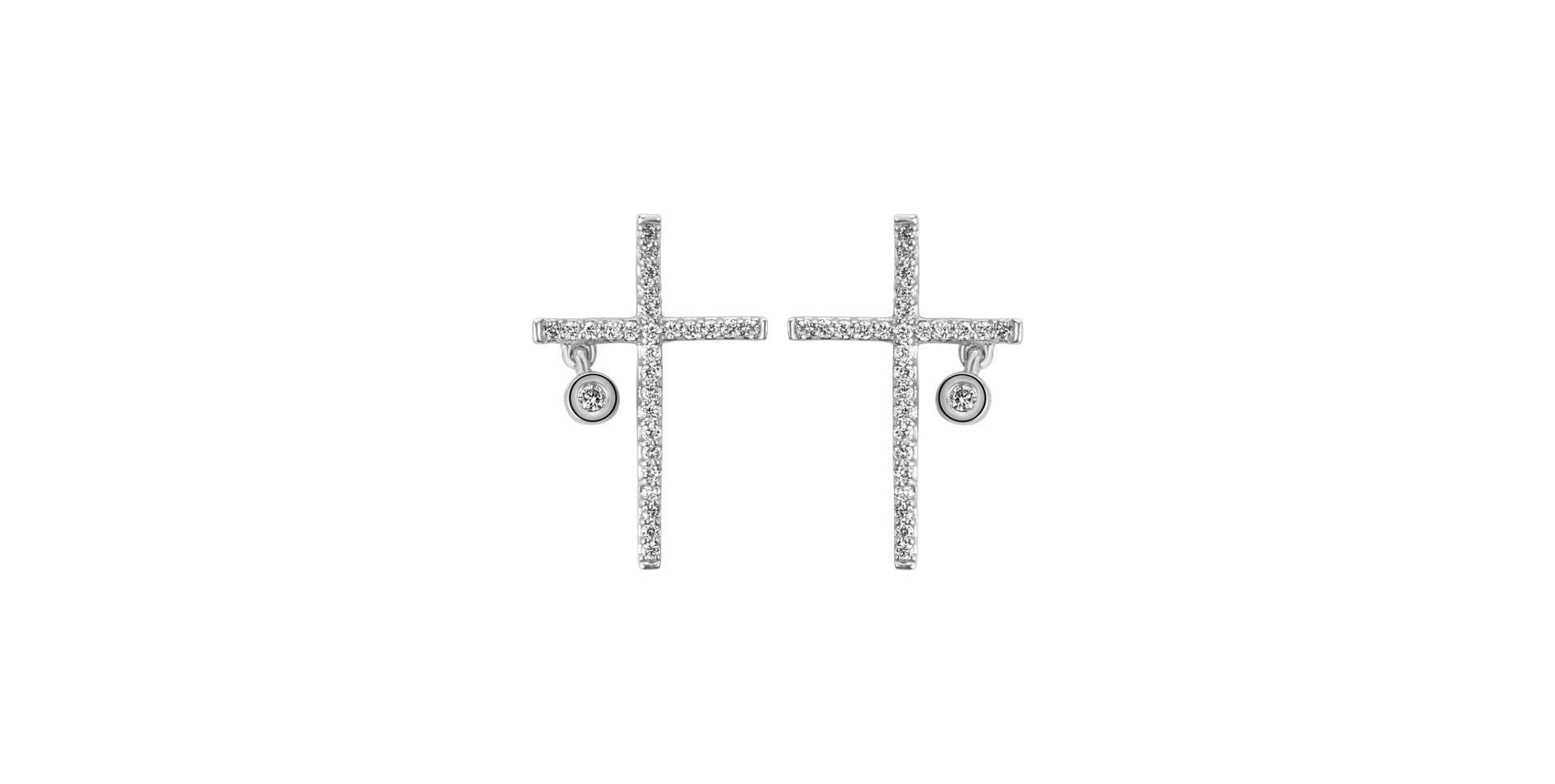 Diamond earrings Cristian