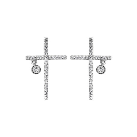 Diamond earrings Cristian