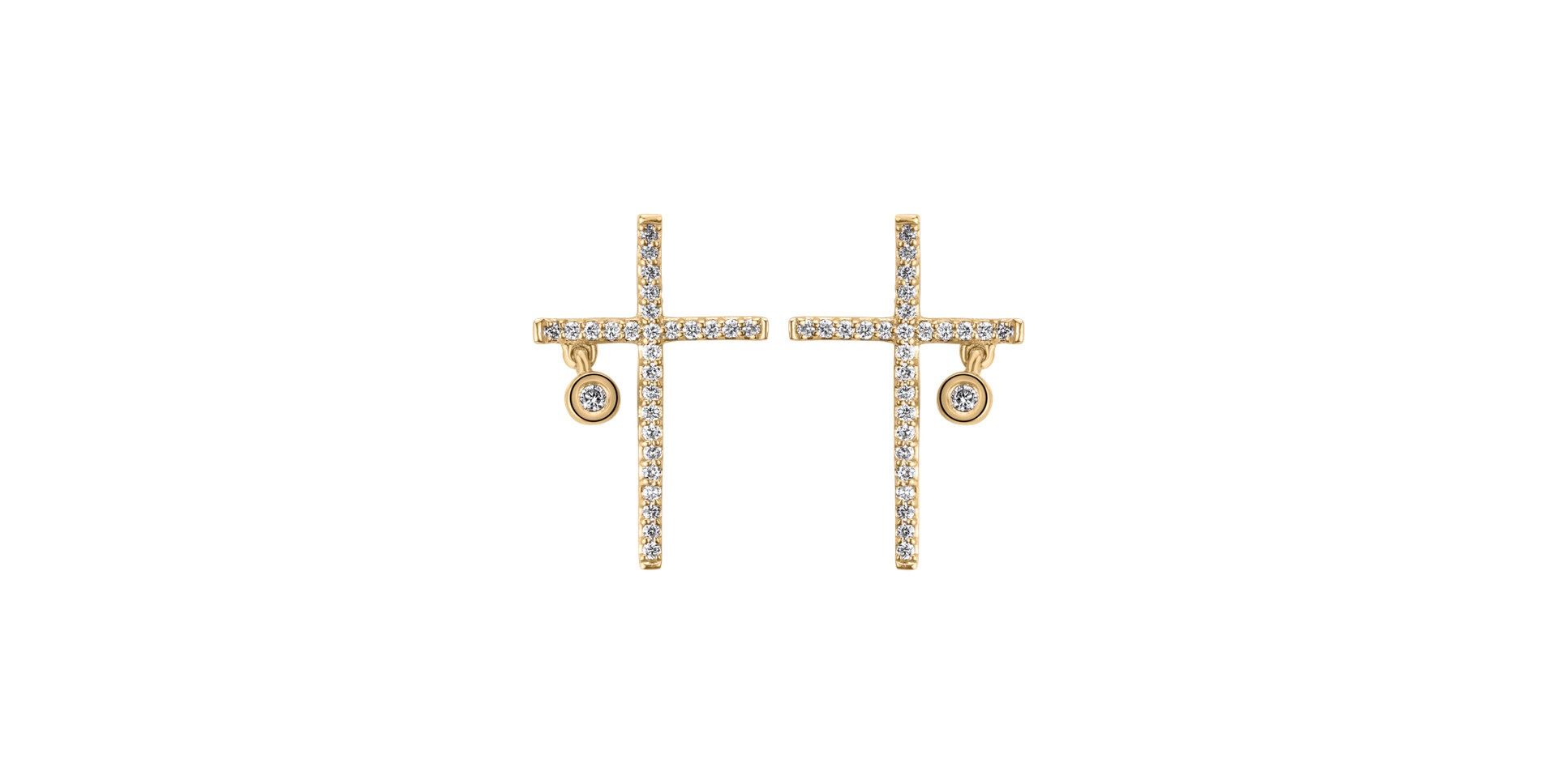 Diamond earrings Cristian
