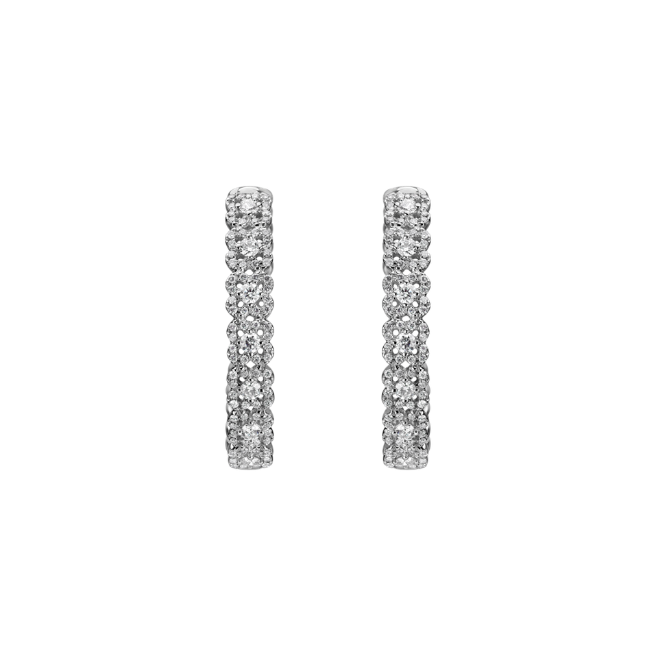 Diamond earrings Charming Passion