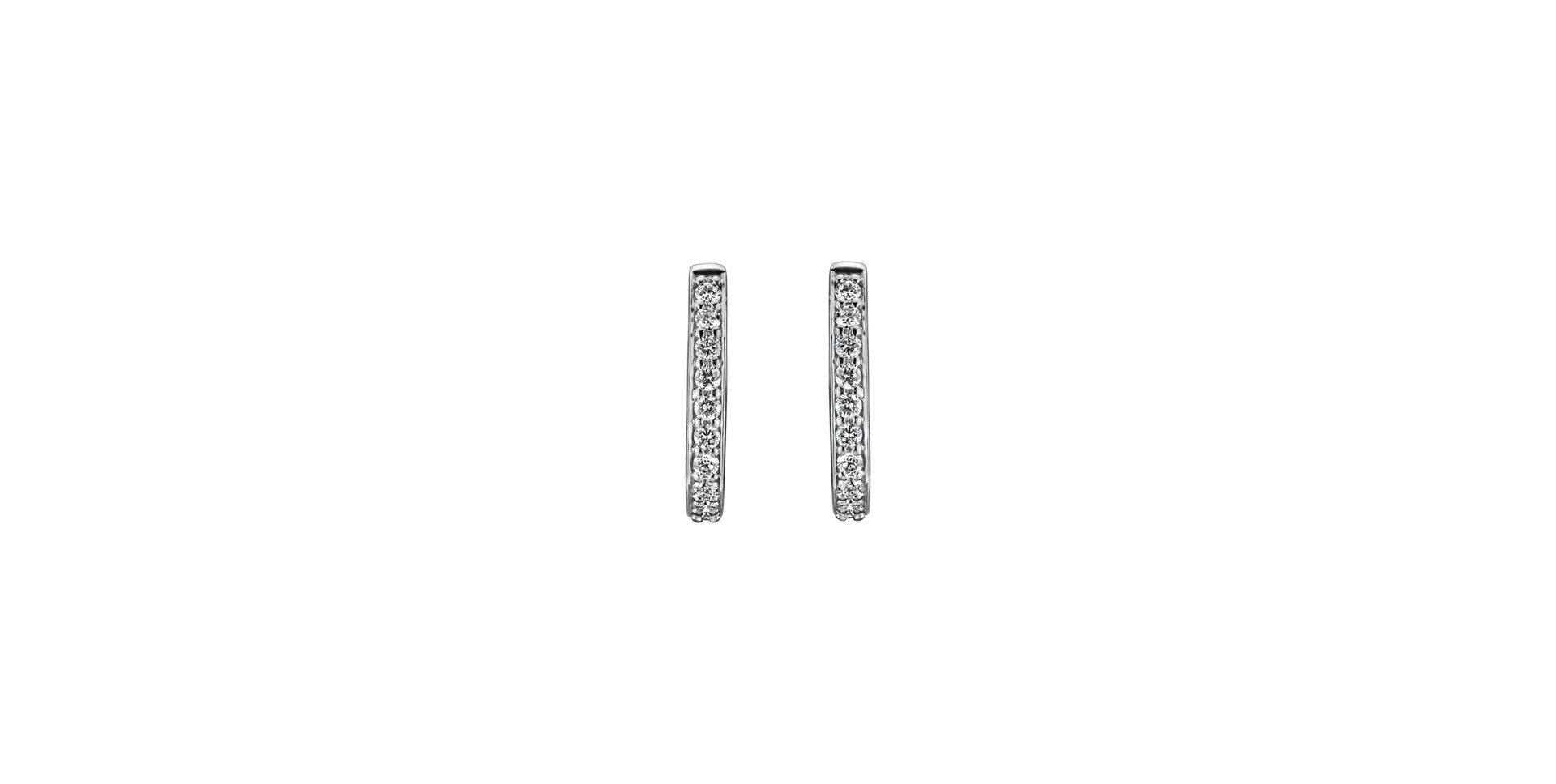Diamond earrings Poesia