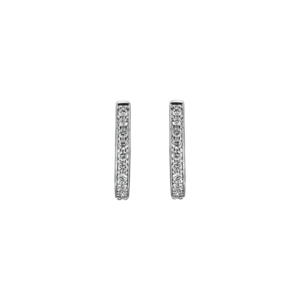 Diamond earrings Poesia