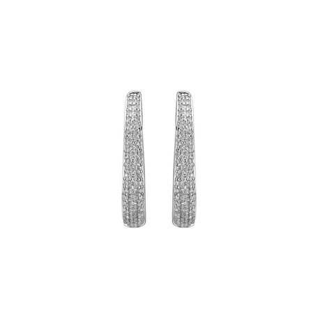 Diamond earrings Eden Diamonds