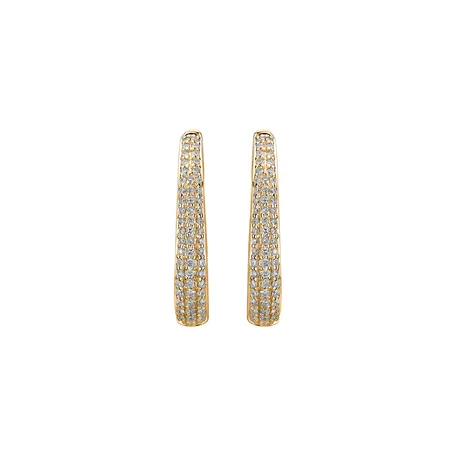Diamond earrings Eden Diamonds