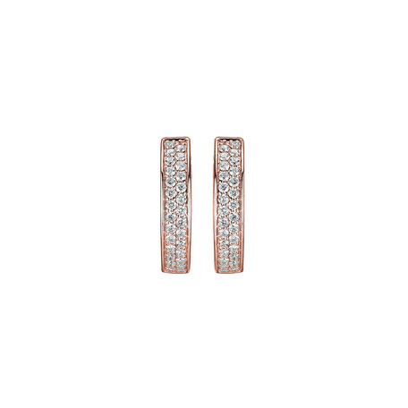 Diamond earrings Midnight Jewel