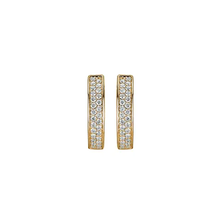 Diamond earrings Midnight Jewel