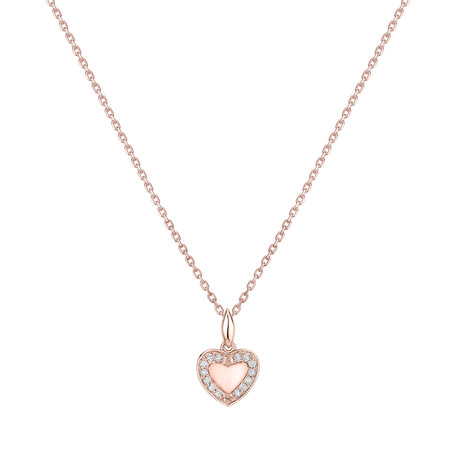 Diamond pendant Kind Heart