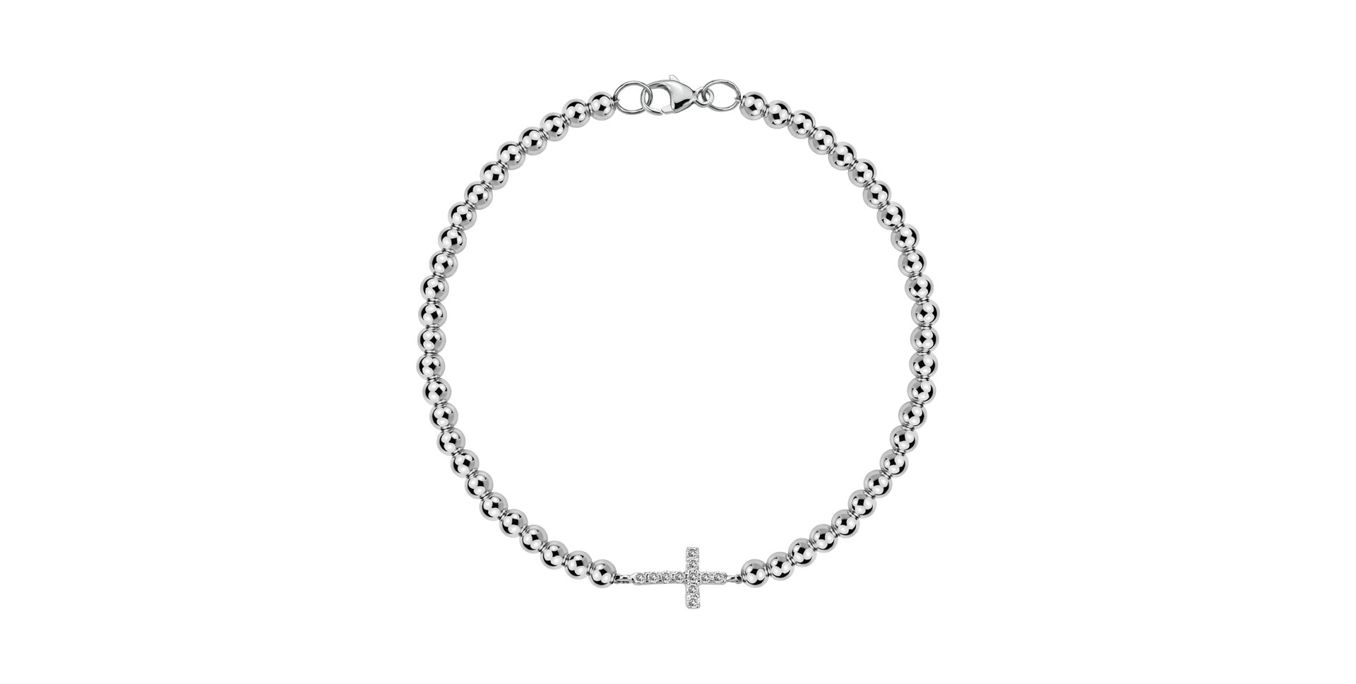 Diamond bracelet Cure of Cross