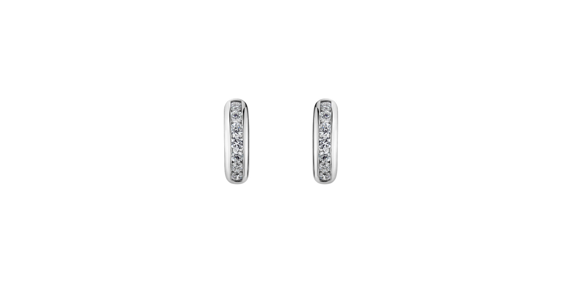 Diamond earrings Fragile Simplicity