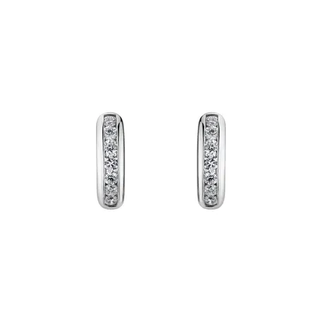 Diamond earrings Fragile Simplicity