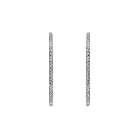 Diamond earrings Mean Blizzard