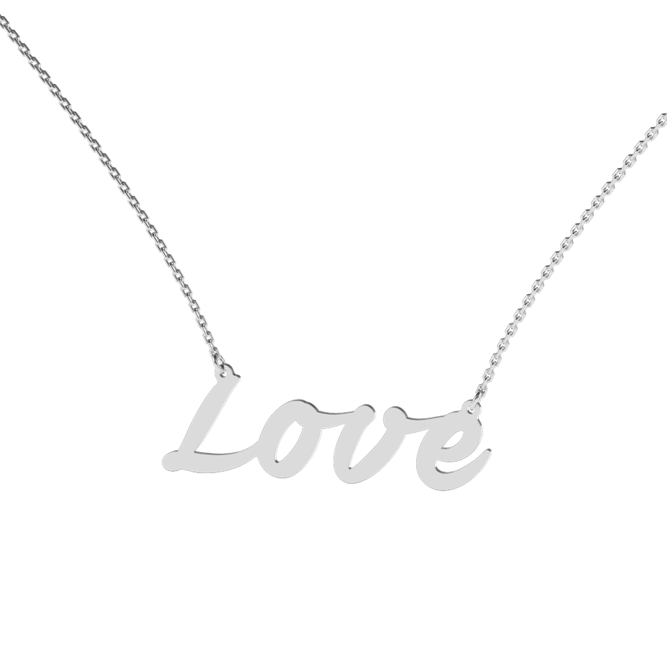 Diamond necklace Love Treasure