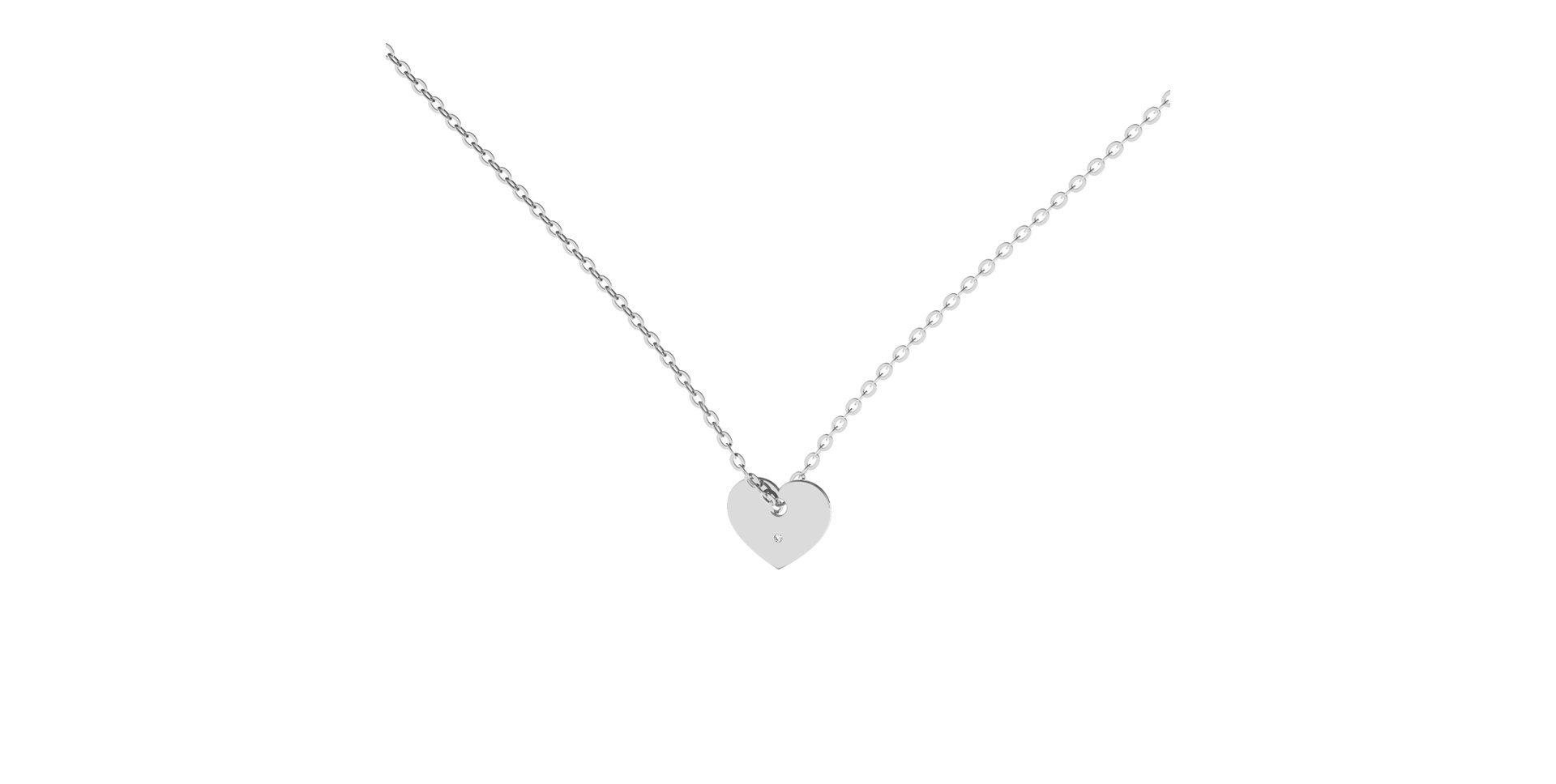 Diamond necklace Love Symbol