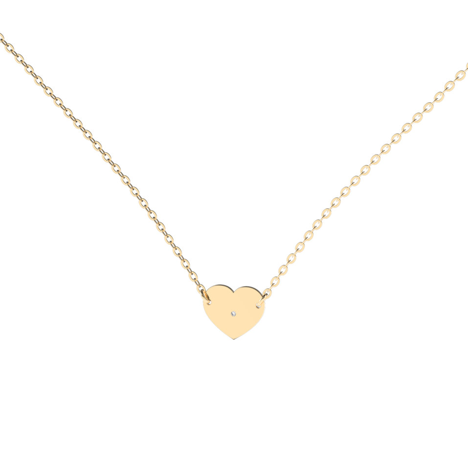 Diamond necklace Dream Heart