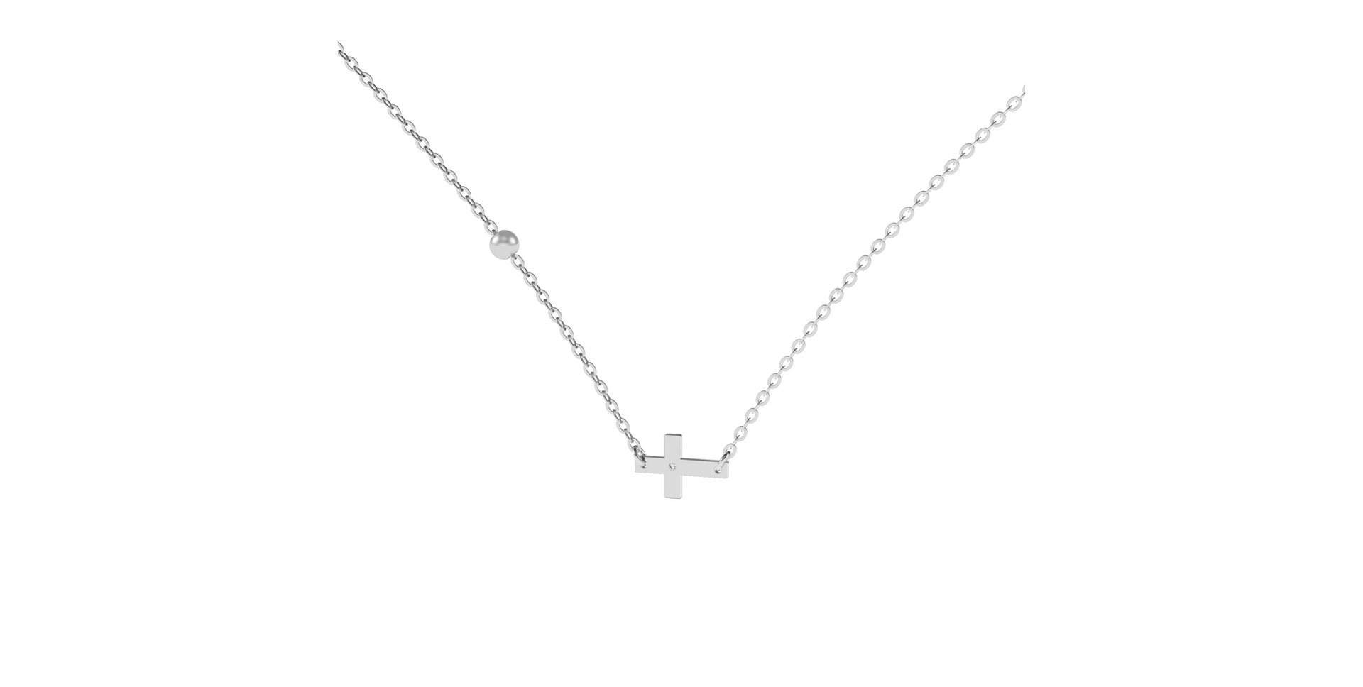 Diamond necklace My Faith