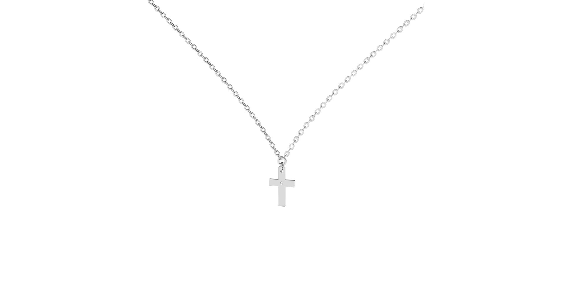 Diamond necklace Believe