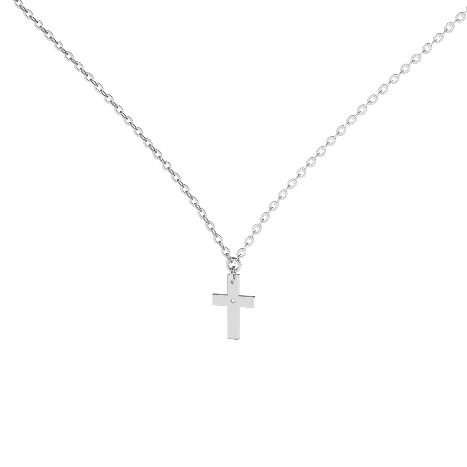 Diamond necklace Believe