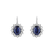Diamond earrings with Sapphire Sapphire Desire2