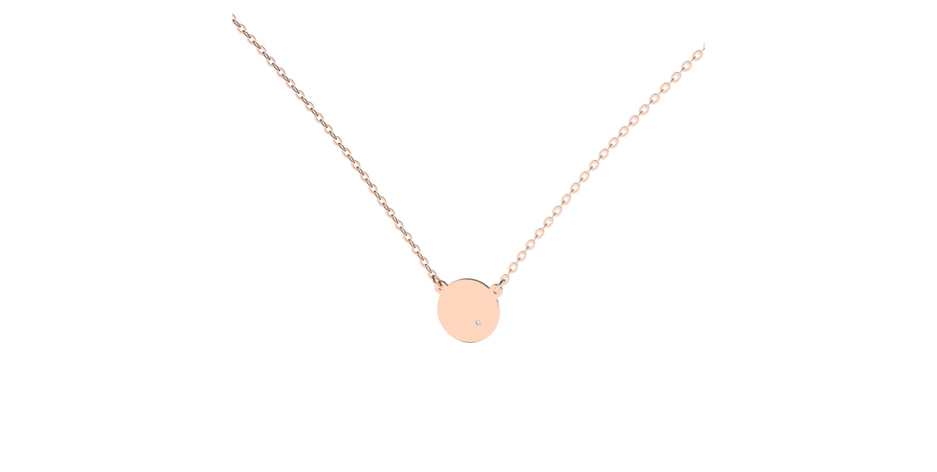 Diamond necklace Moonlight