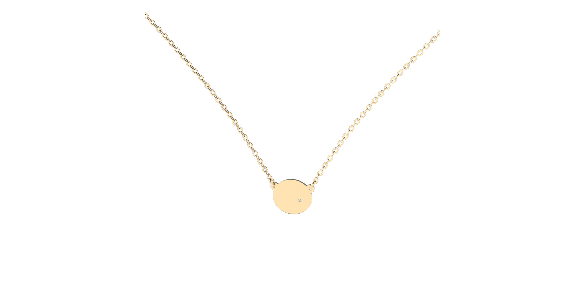 Diamond necklace Universe