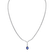 Diamond necklace with Sapphire Blue Grain2