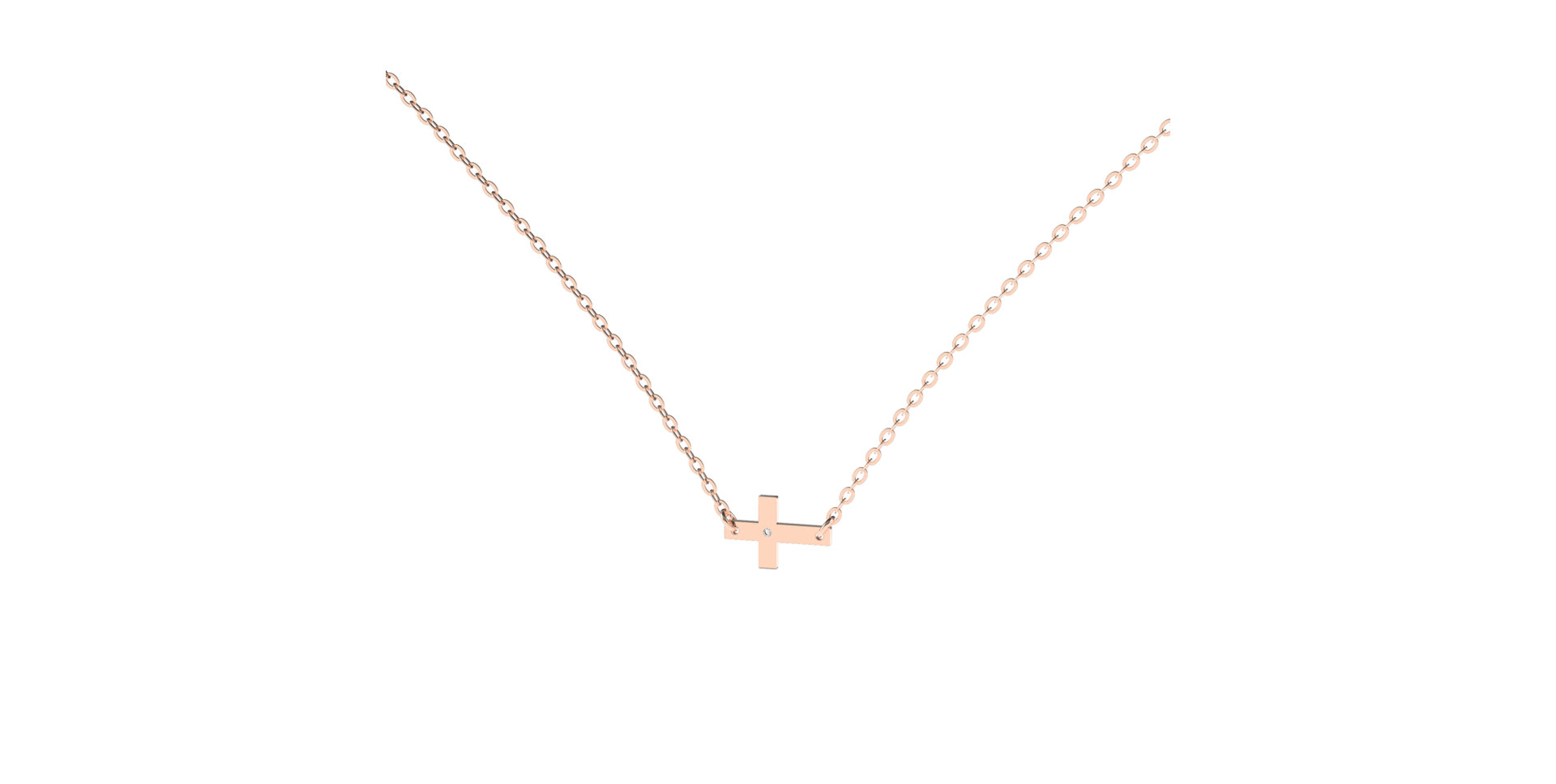 Diamond necklace My Faith