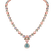 Diamond necklace with Gems Caesarean Melody2