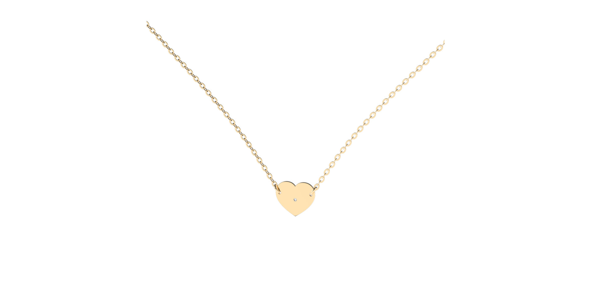 Diamond necklace My Love