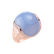 Diamond ring with Chalcedony Mystic Glow2