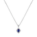 Diamond pendant with Sapphire Xaverie2