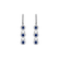 Diamond earrings with Sapphire Ithildel2