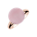 Ring with Rose Quartz Planet of Love2