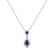 Diamond pendant with Sapphire Kingdom Call2