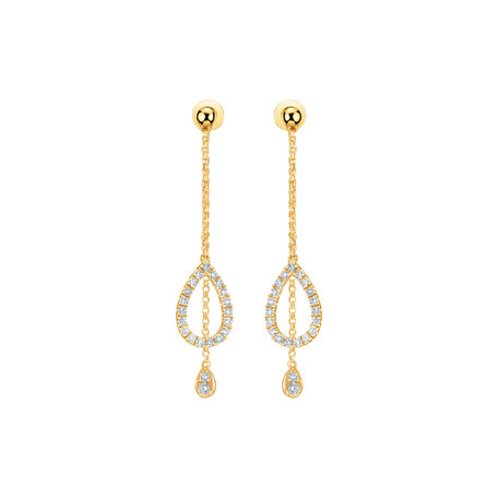 Diamond earrings Elysian Horizon
