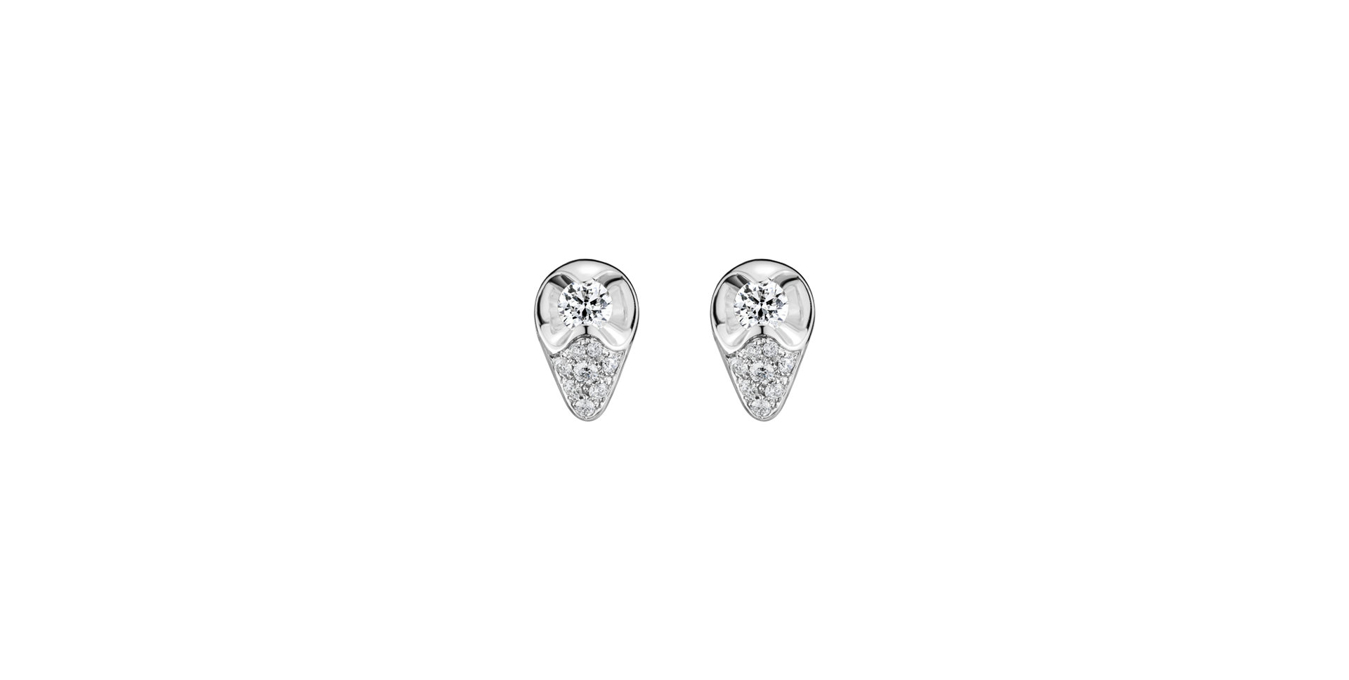 Diamond earrings Luminous Drop