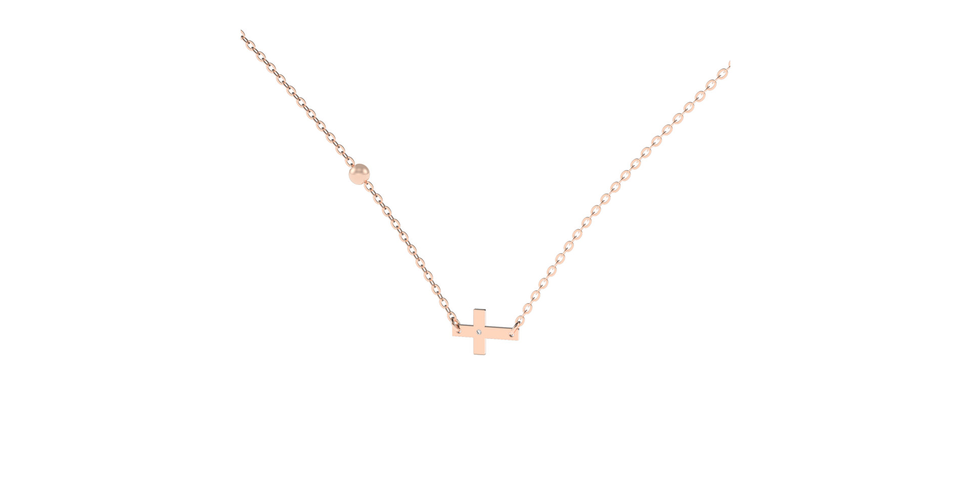 Diamond necklace My Faith