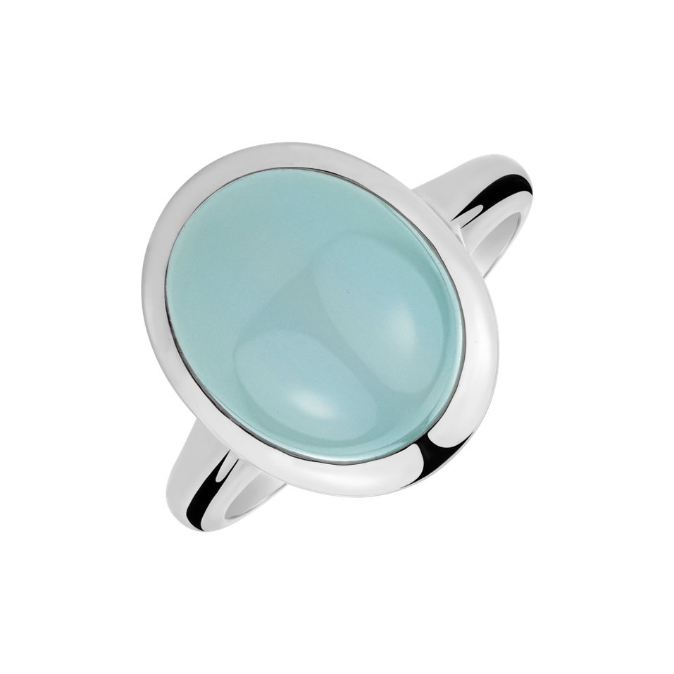 Ring with Chalcedony Sweet Wish