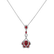 Diamond pendant with Ruby Tearing Up2