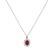 Diamond pendant with Ruby Divinity Splendor2